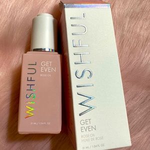 Wishful get even rose face oil